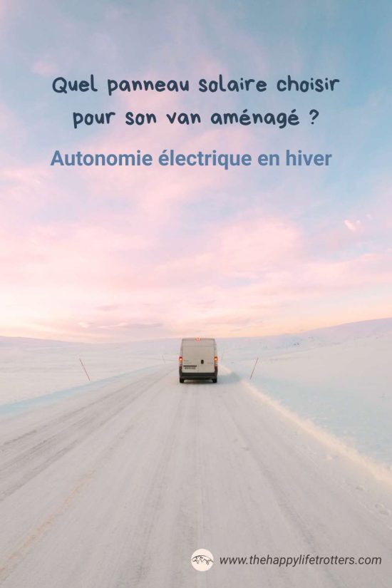 fourgon roule dans la neige norvège