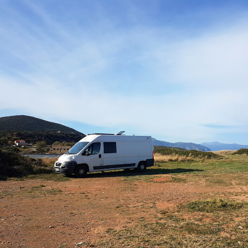 grand fourgon blanc L3H2 en nature