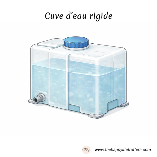 cuve rigide pour fourgon aménagé