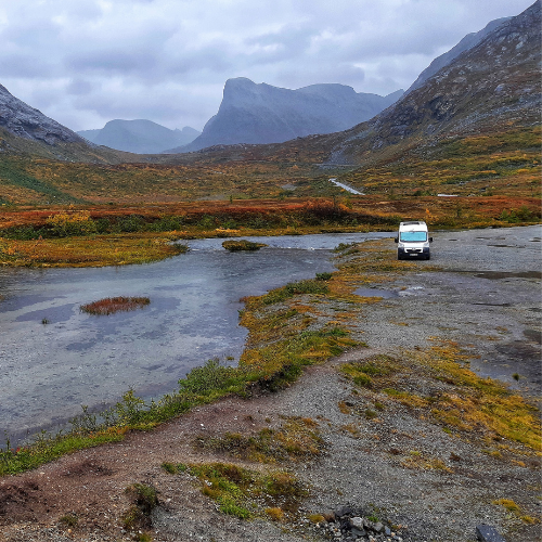 fourgon voyage en Norvège