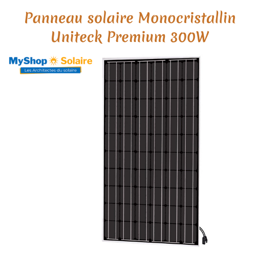 Panneau solaire monocristallin premium