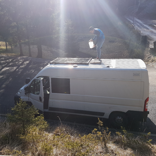 panneau solaire peugeot boxer fourgon
