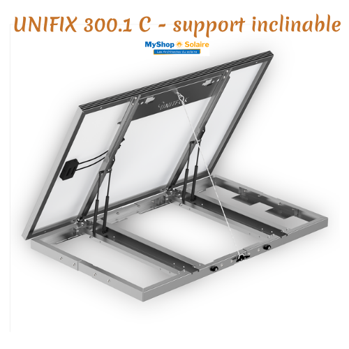 support inclinable pour panneau solaire van